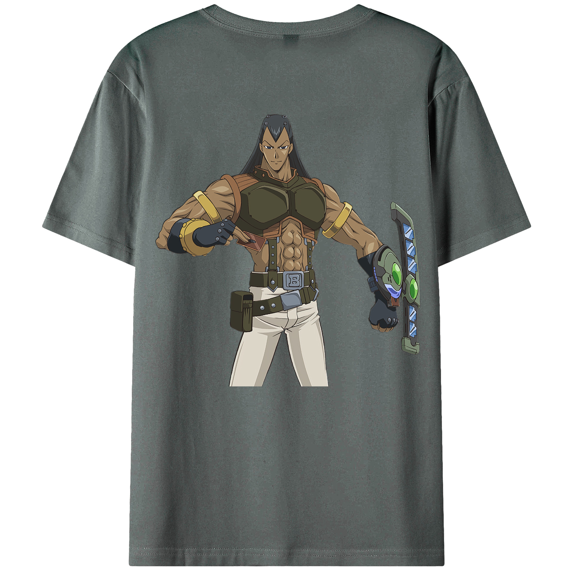 （画像用） 遊☆戯☆王 Yu-Gi-Oh! 綿100％半袖Tシャツ（背面プリント）